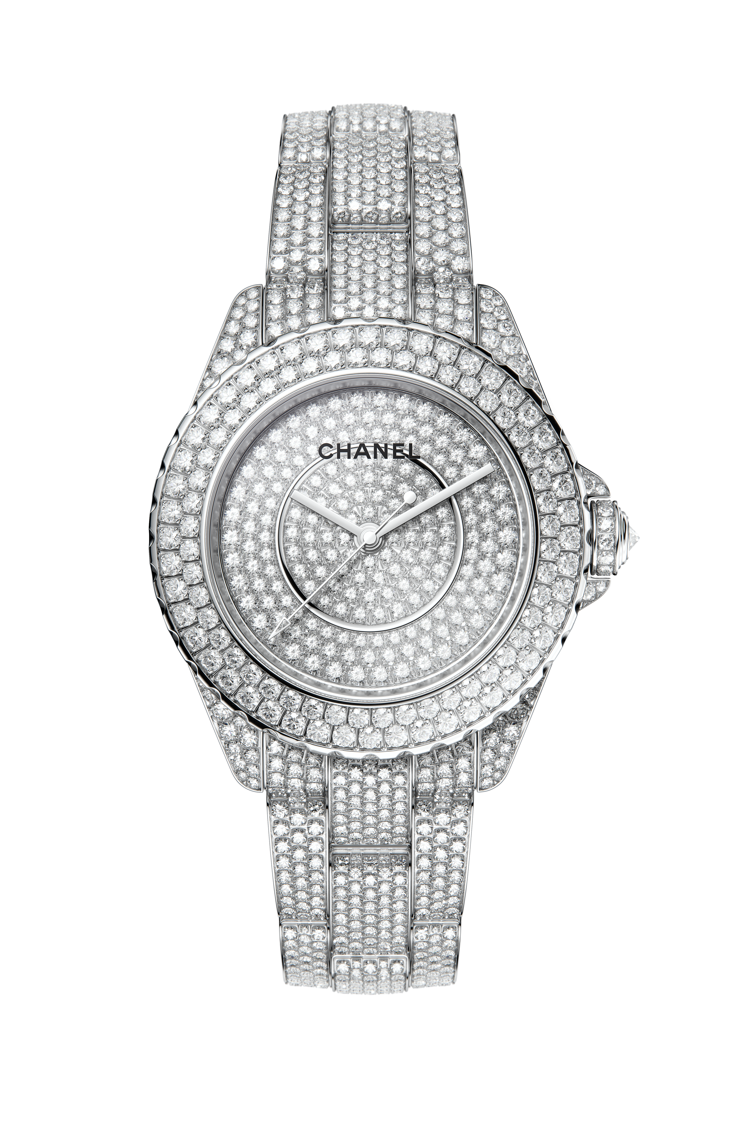  Chanel 'J12' watch with 19.27ct diamonds in 18k white gold