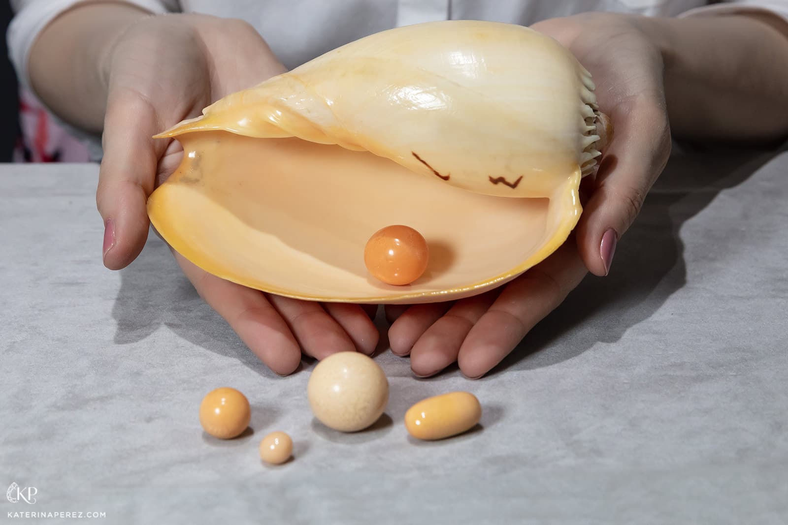 Shanghai Gems conch pearls