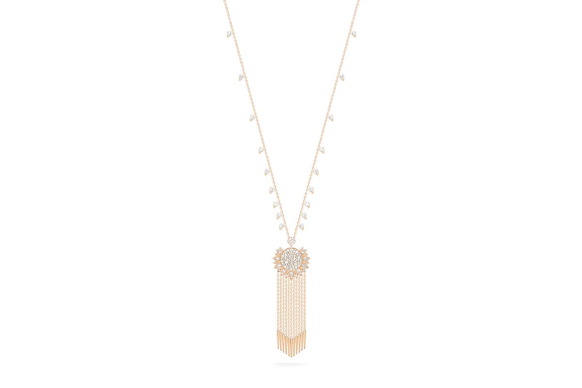  Piaget 'Sunlight' collection sautoir with diamonds and Australian opal in yellow gold