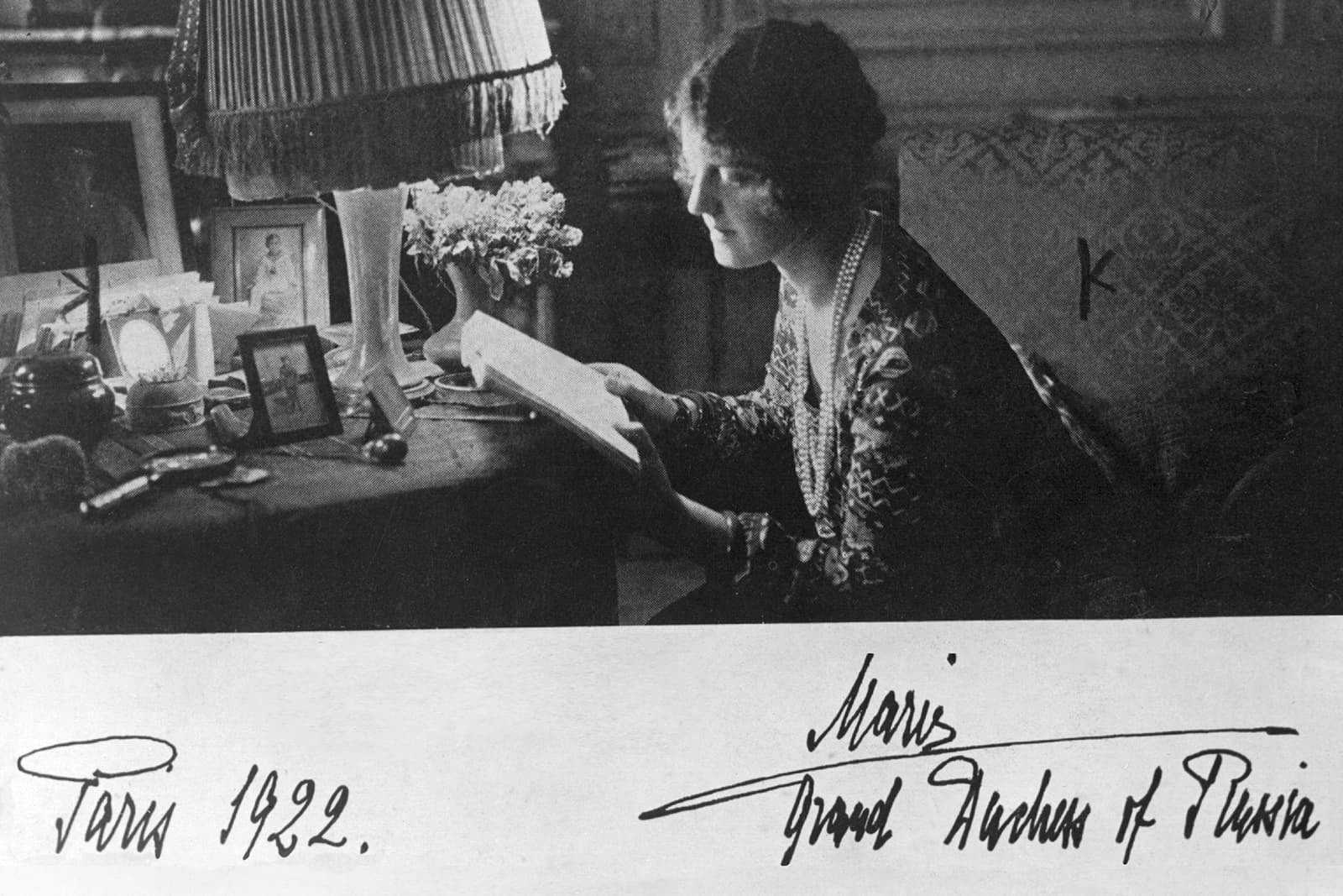  Grand Duchess Maria Pavlovna in 1922