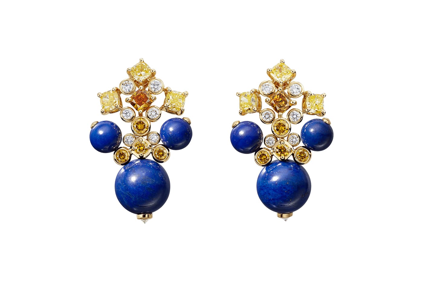 cartier high jewelry earrings