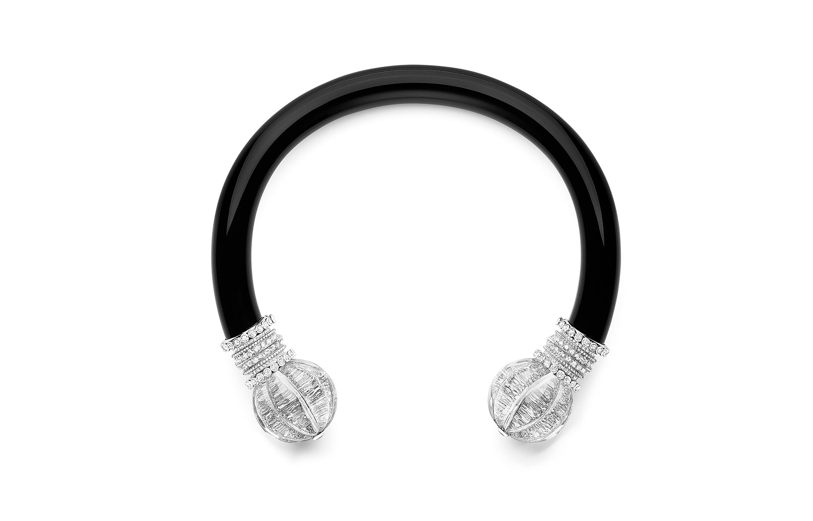  Boucheron 'Paris Vu Du 26' chocker with onyx, rock crystal and diamonds