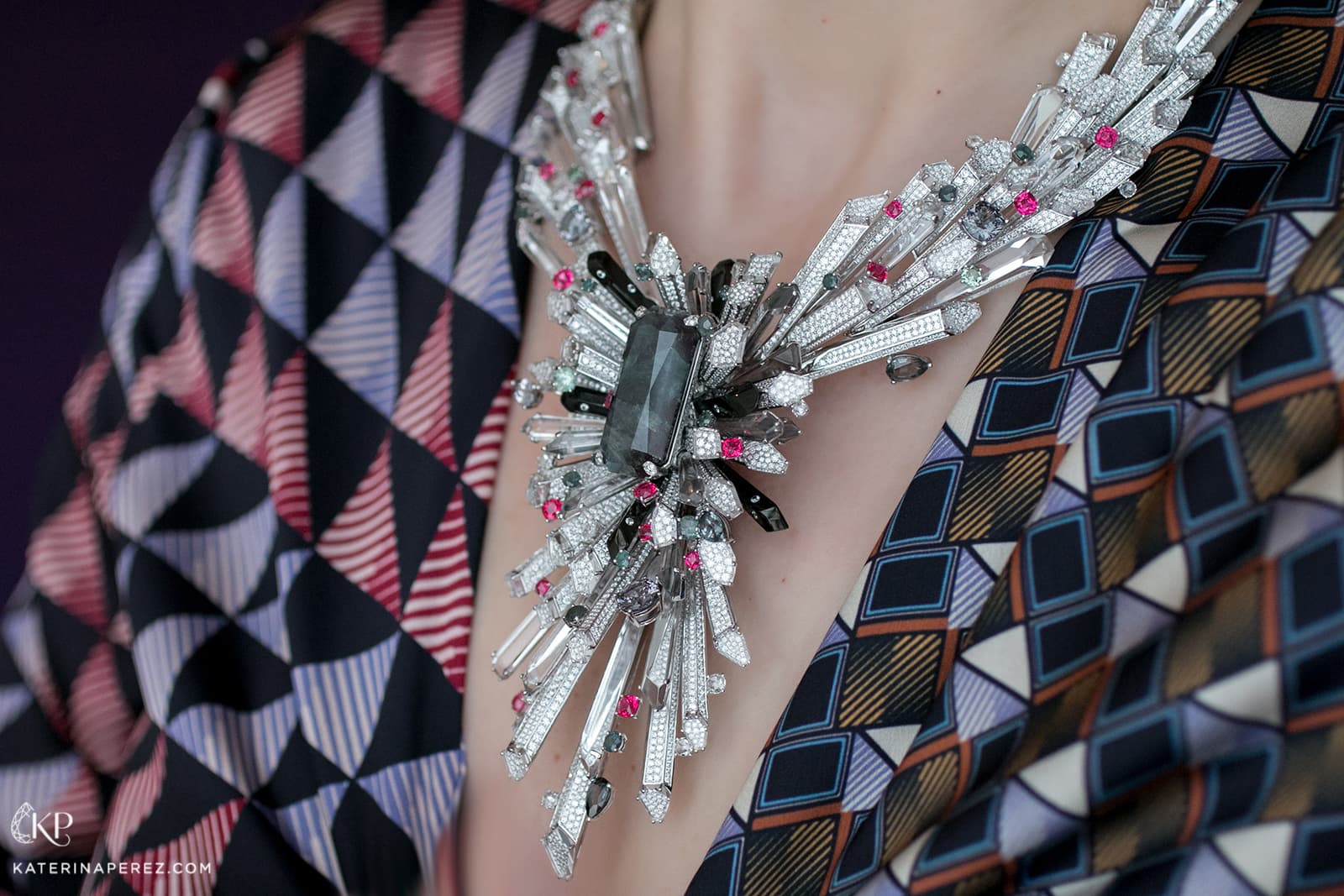   Rubeus 'Imperial' necklace, as designed by Frédéric Mane