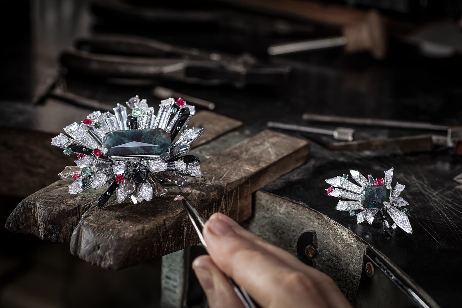  The making of Rubeus 'Imperial' earrings