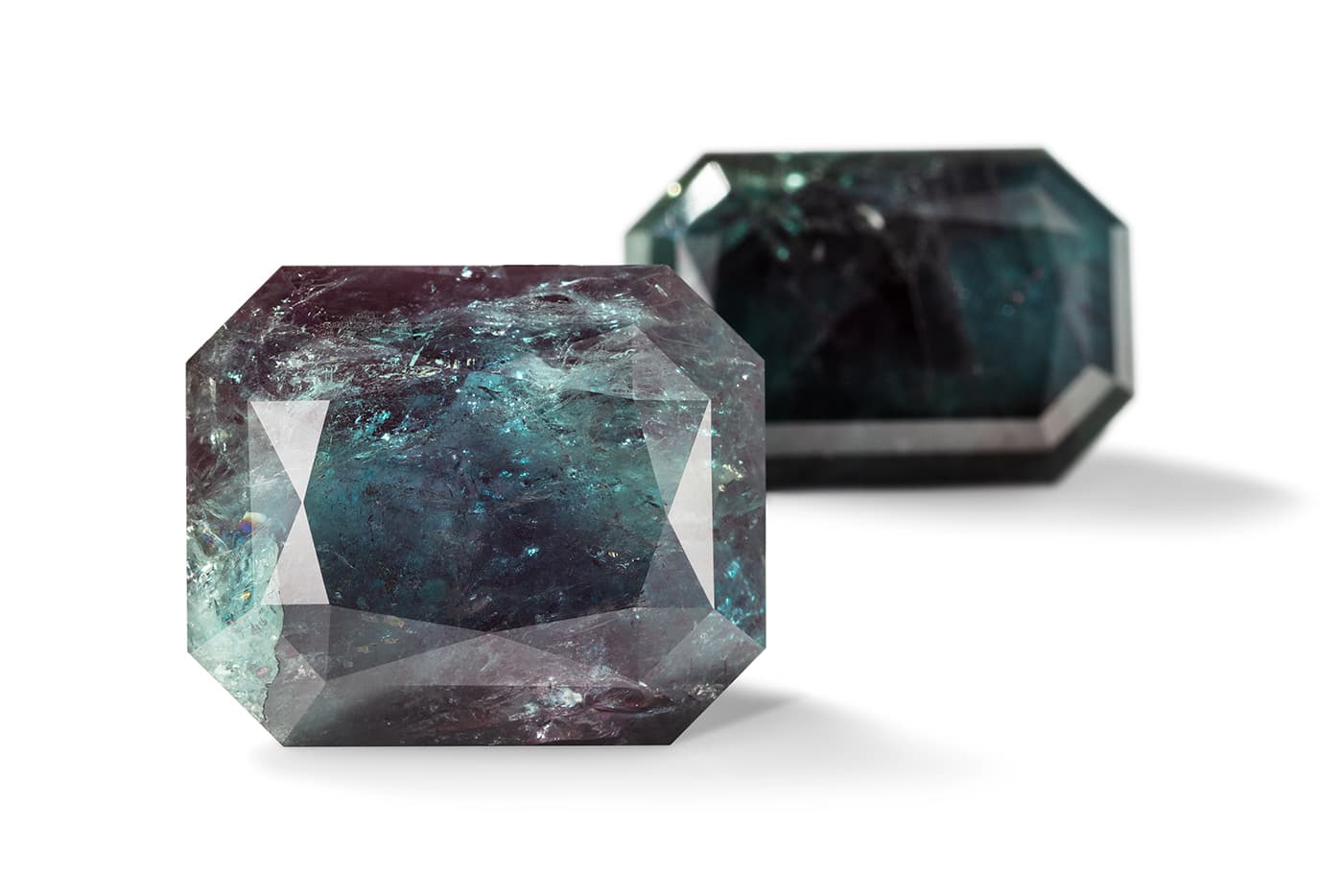  Russian alexandrites from the Ural mountains which feature in the Rubeus 'Imperial' collection