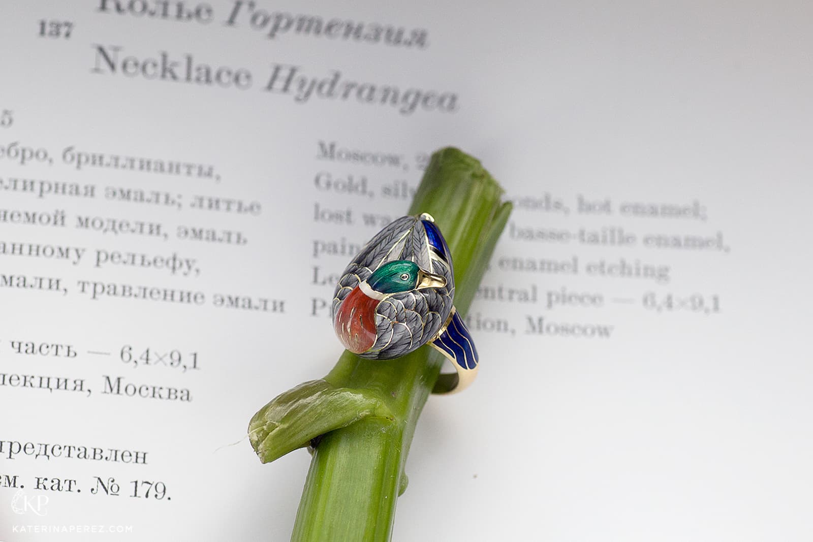  Drake ring from Mysetrious China collection. Photo by Isabella Antonio
