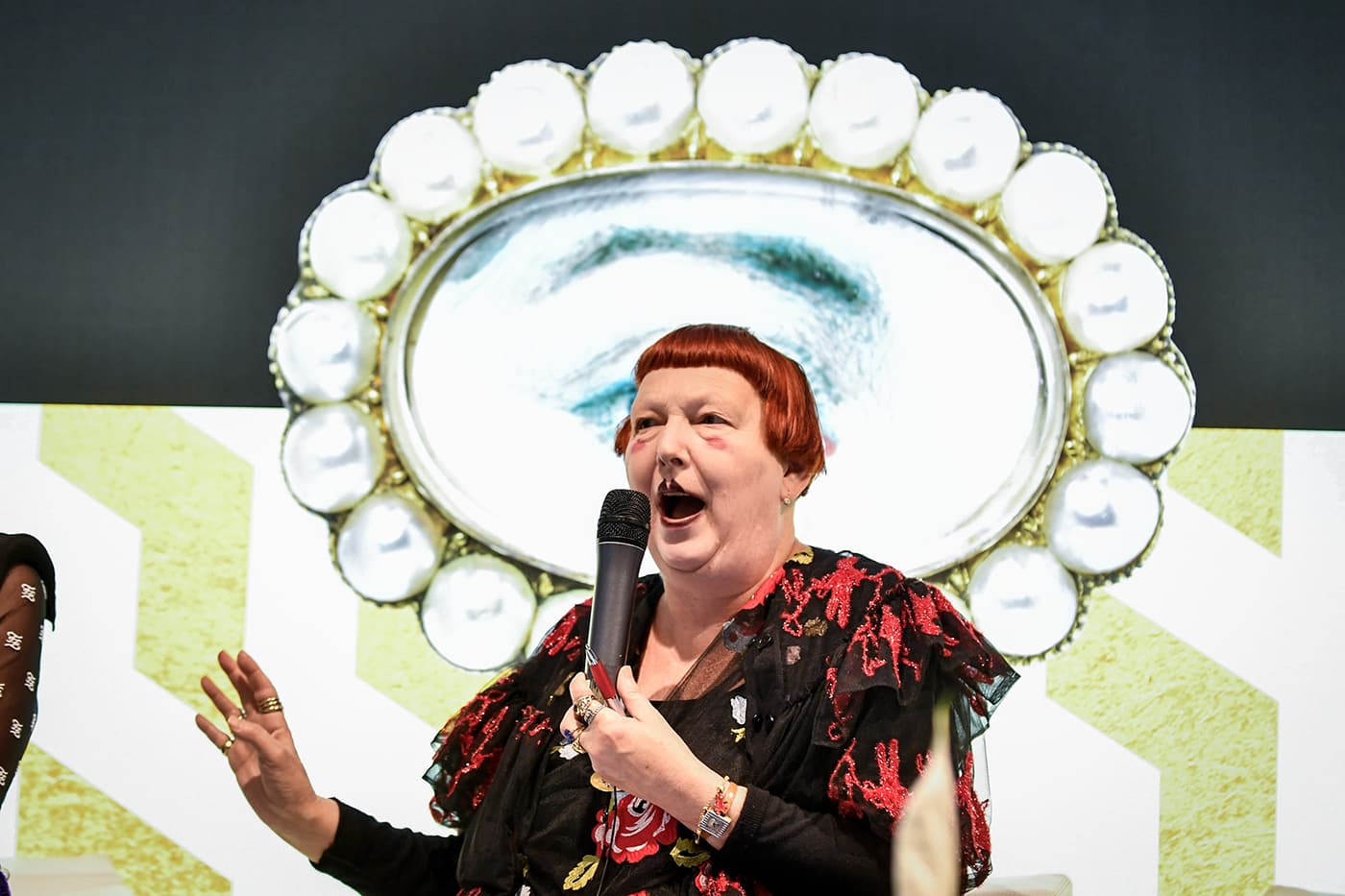  Lynn Yaeger at the TrendVision 2021 VicenzaOro panel talk 