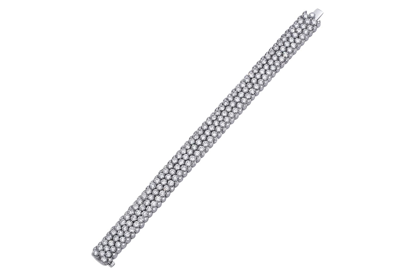  Stenzhorn 'Una' bracelet with diamonds in white gold