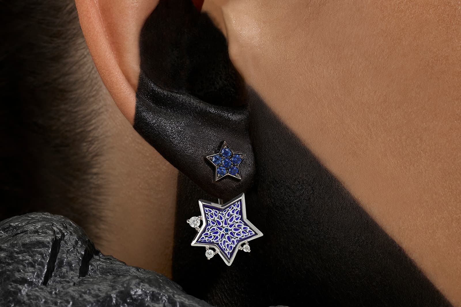  Sicis Universe collection earrings with micromosaic