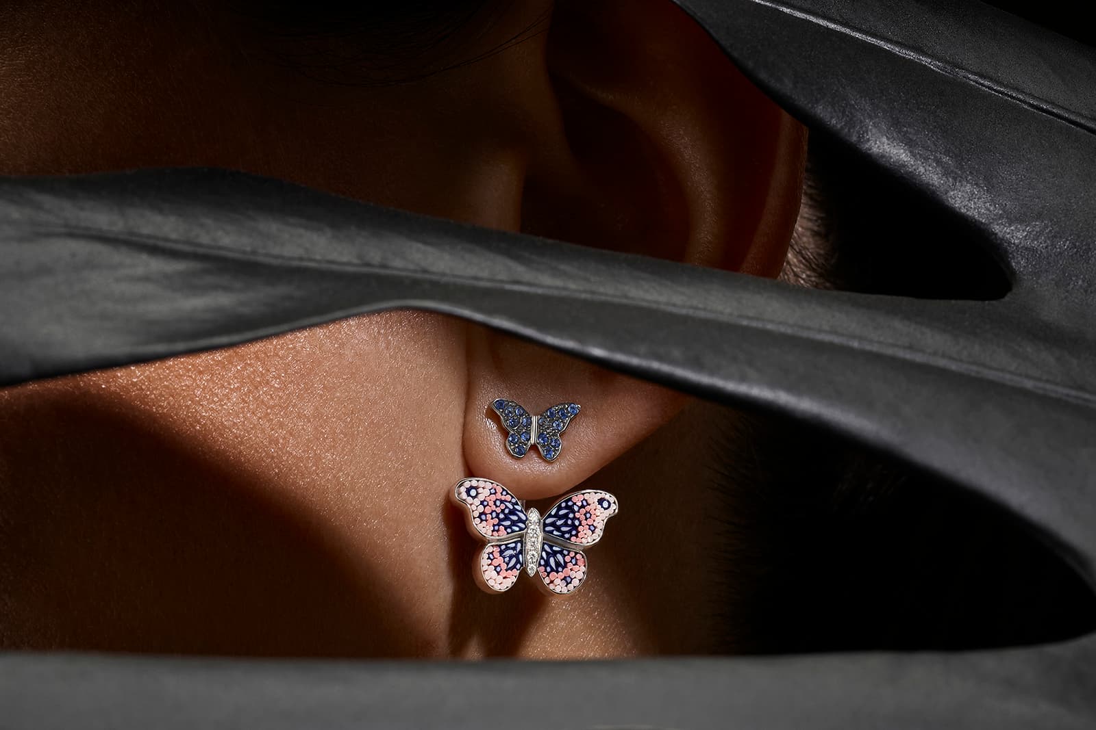  Sicis Universe collection earrings with micromosaic