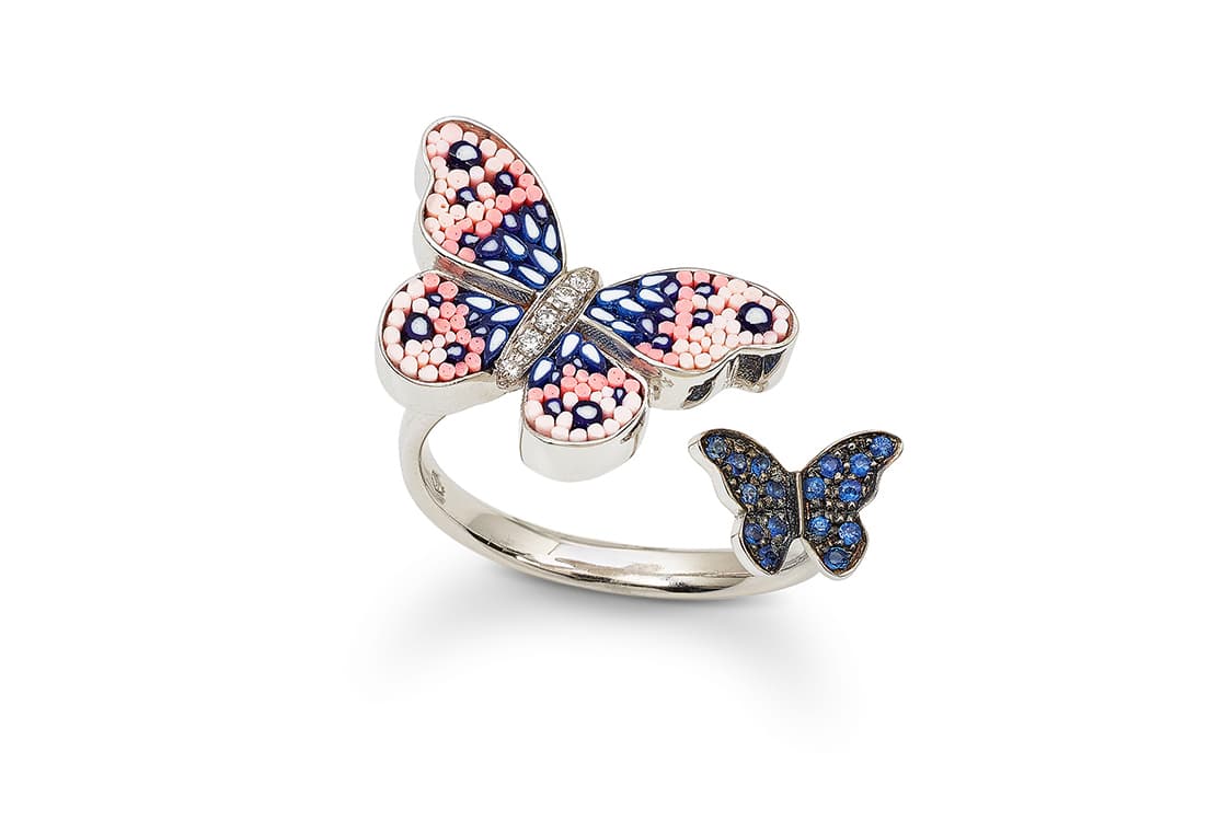  Sicis Universe collection ring with micromosaic