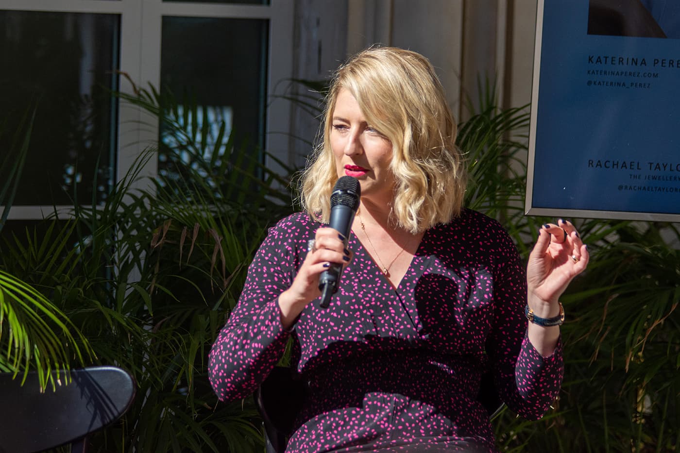 Rachael Taylor at The Jewellery Cut live 'How to Master Instagram with Katerina Perez'
