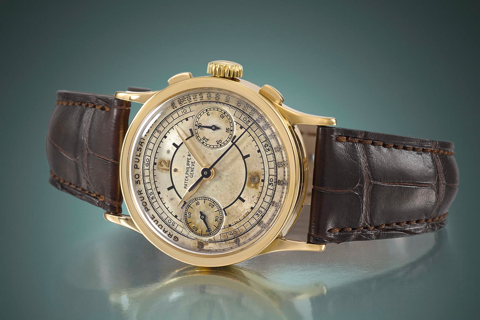 Patek Philippe Nautilus watch from 1978, formerly the property of Prince Nicholas Romanov