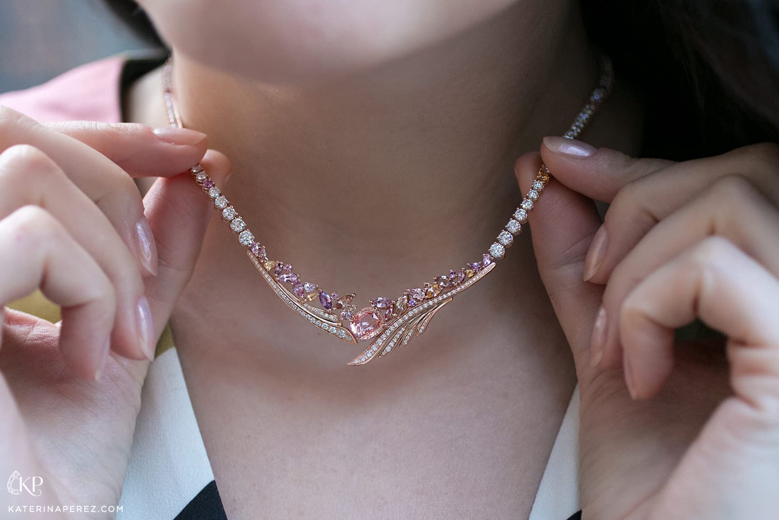  Gübelin 'Splendid Feather' necklace
