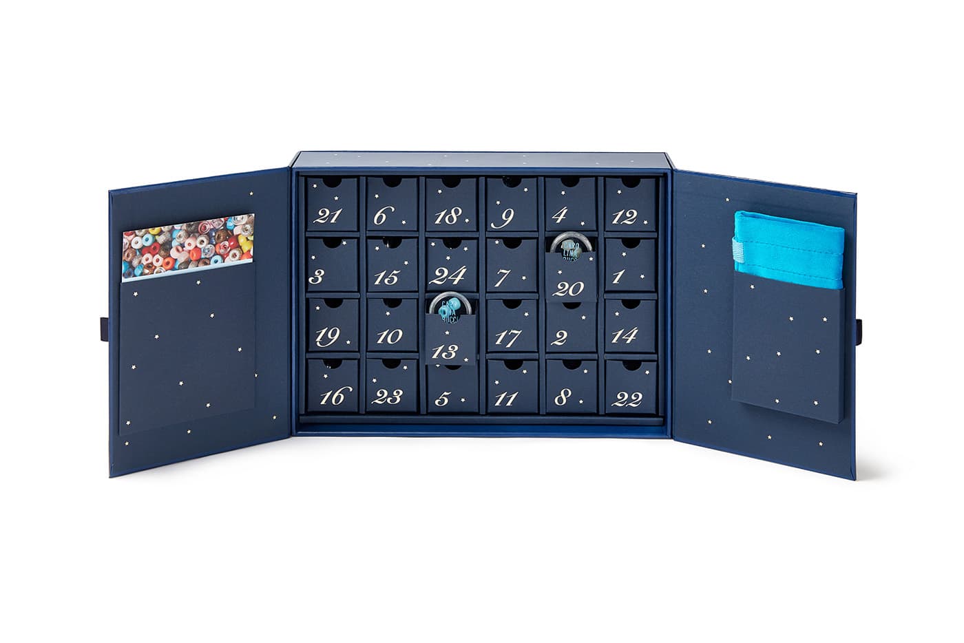  Carolina Bucci 'Forte' advent calendar with bead bracelets