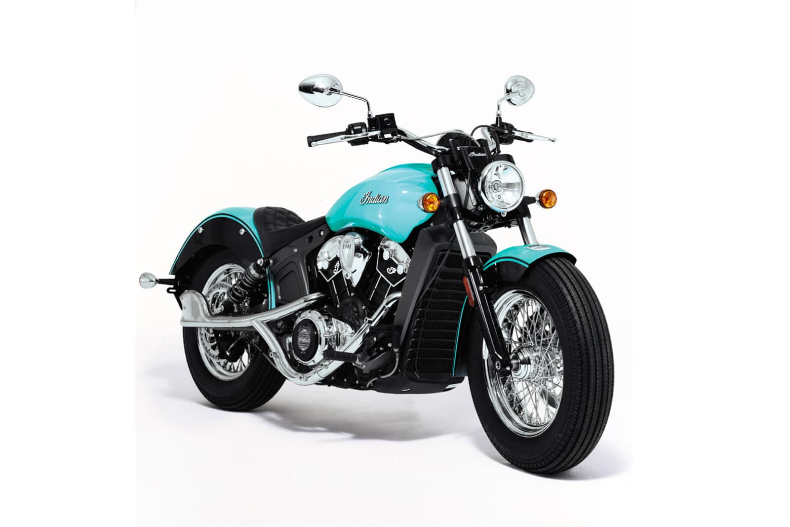  Tiffany&Co Tiffany Blue Indian Scout motorcycle 