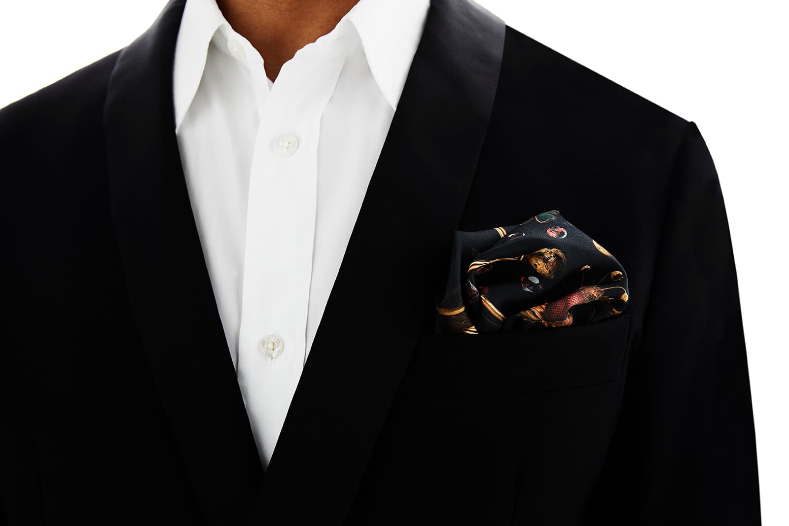 Fabergé  x Gary James McQueen scarf