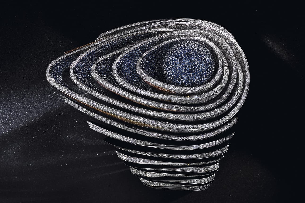  Audemars Piguet 'Sapphire Oribe' high jewellery watch with sapphires and diamonds