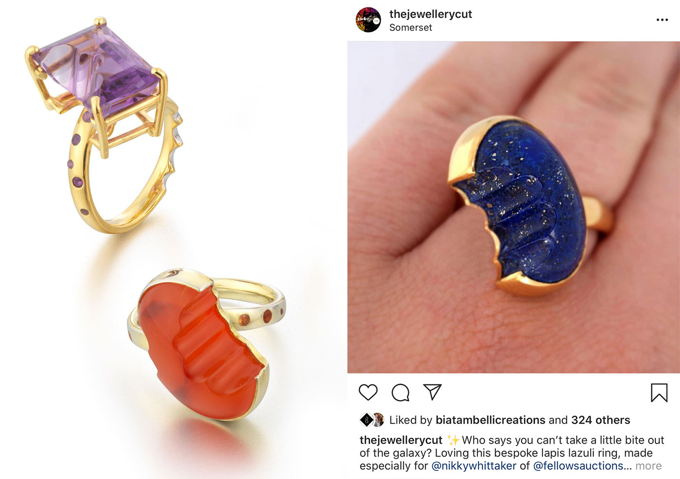 Isla Gilham ‘Bitten’ jewels