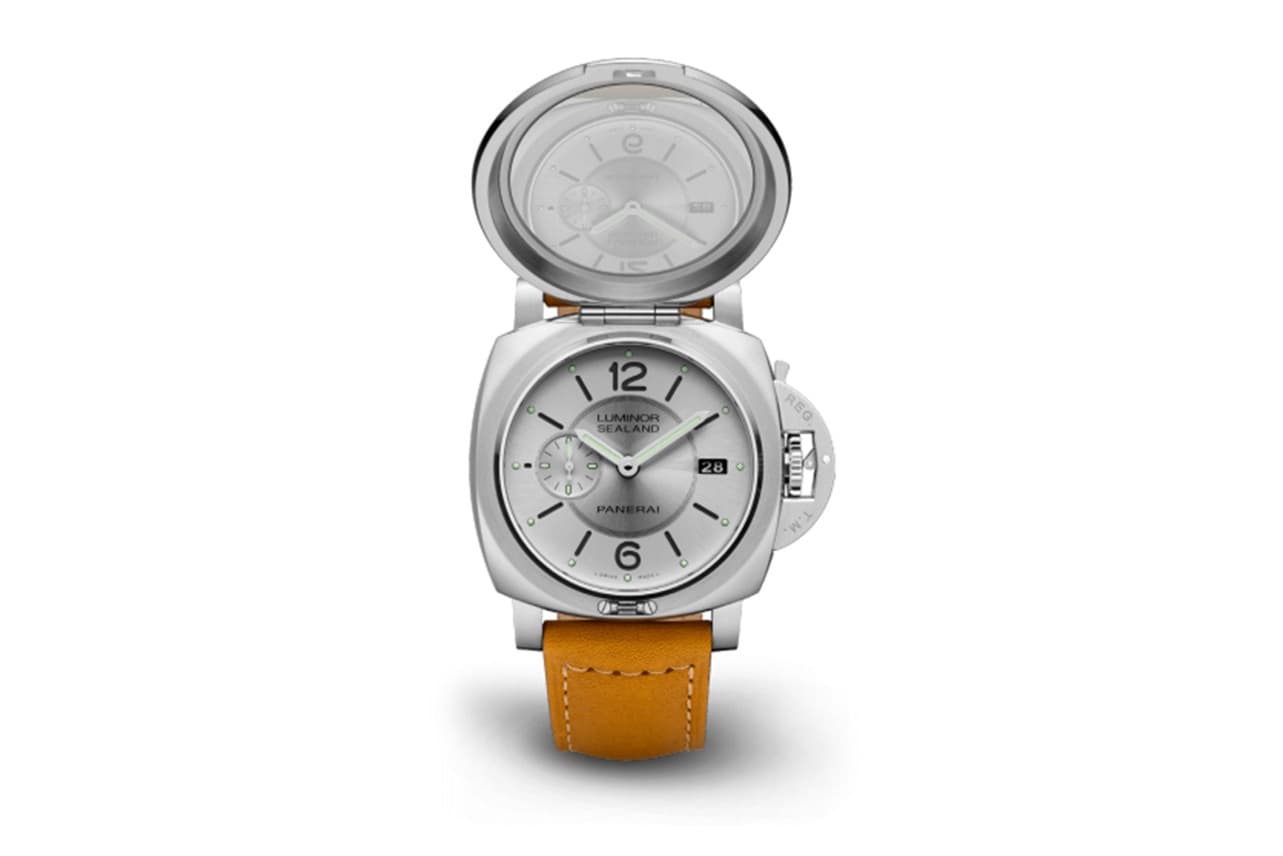  Panerai Luminor Sealand watch in stainless steel and yellow gold 