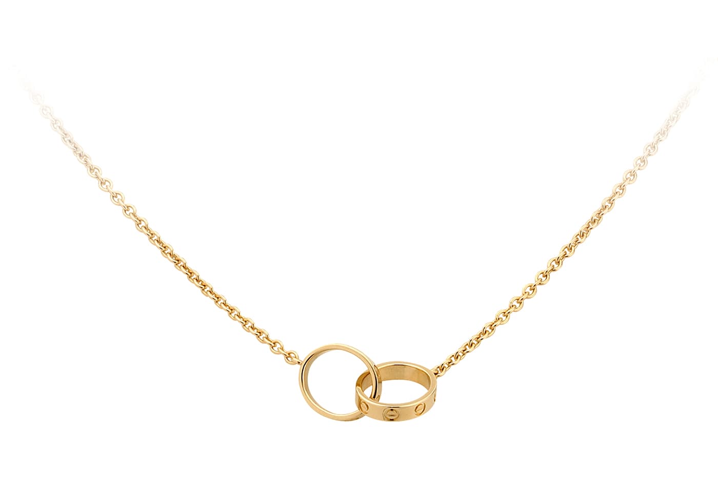 cartier style love necklace