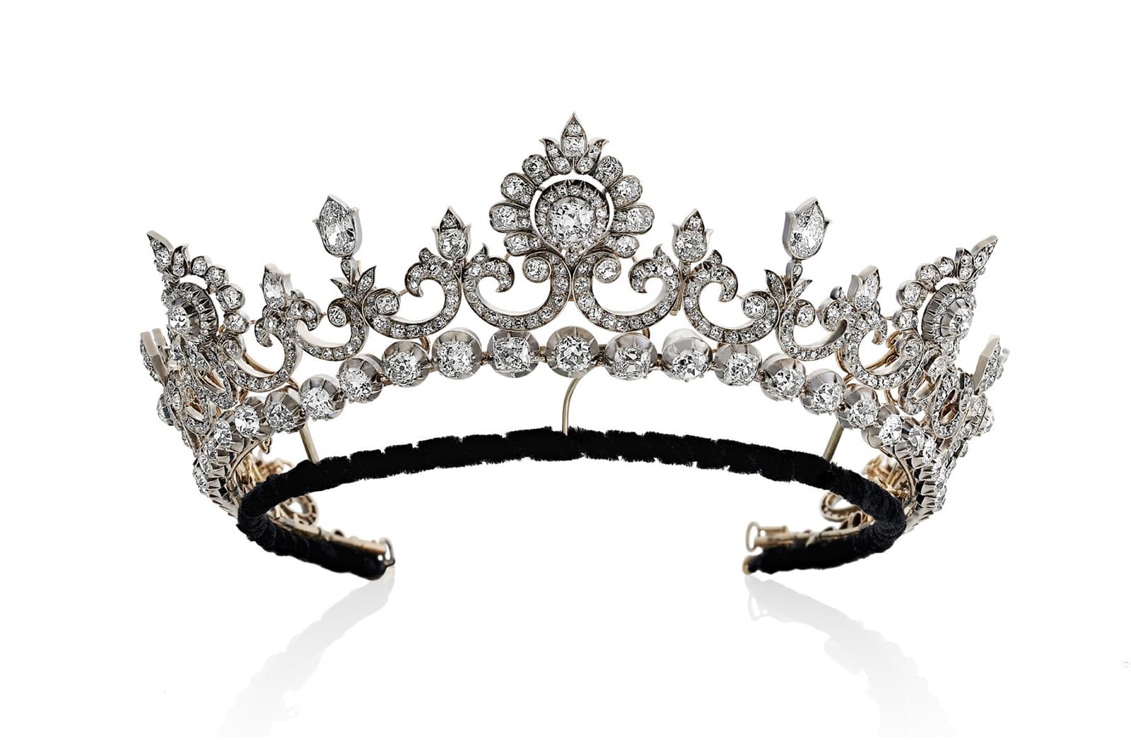  The 'Dancing Marquess' transformable tiara with over 100ct of diamonds, circa 1890