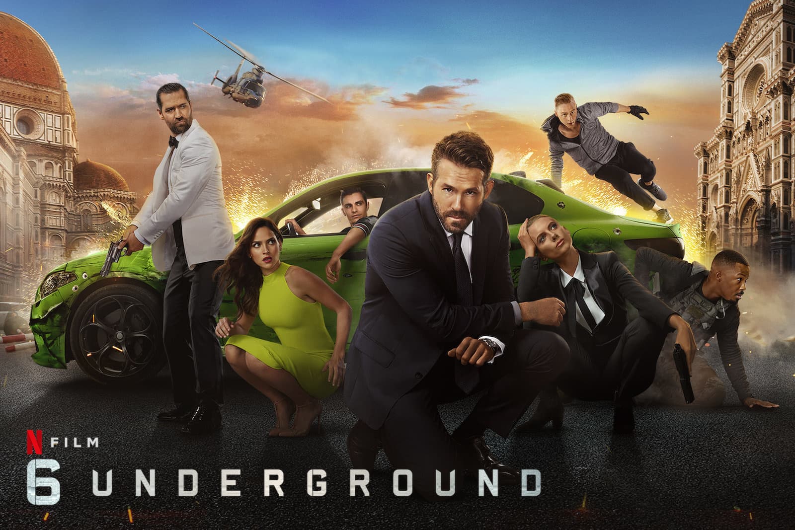 6 Underground film poster