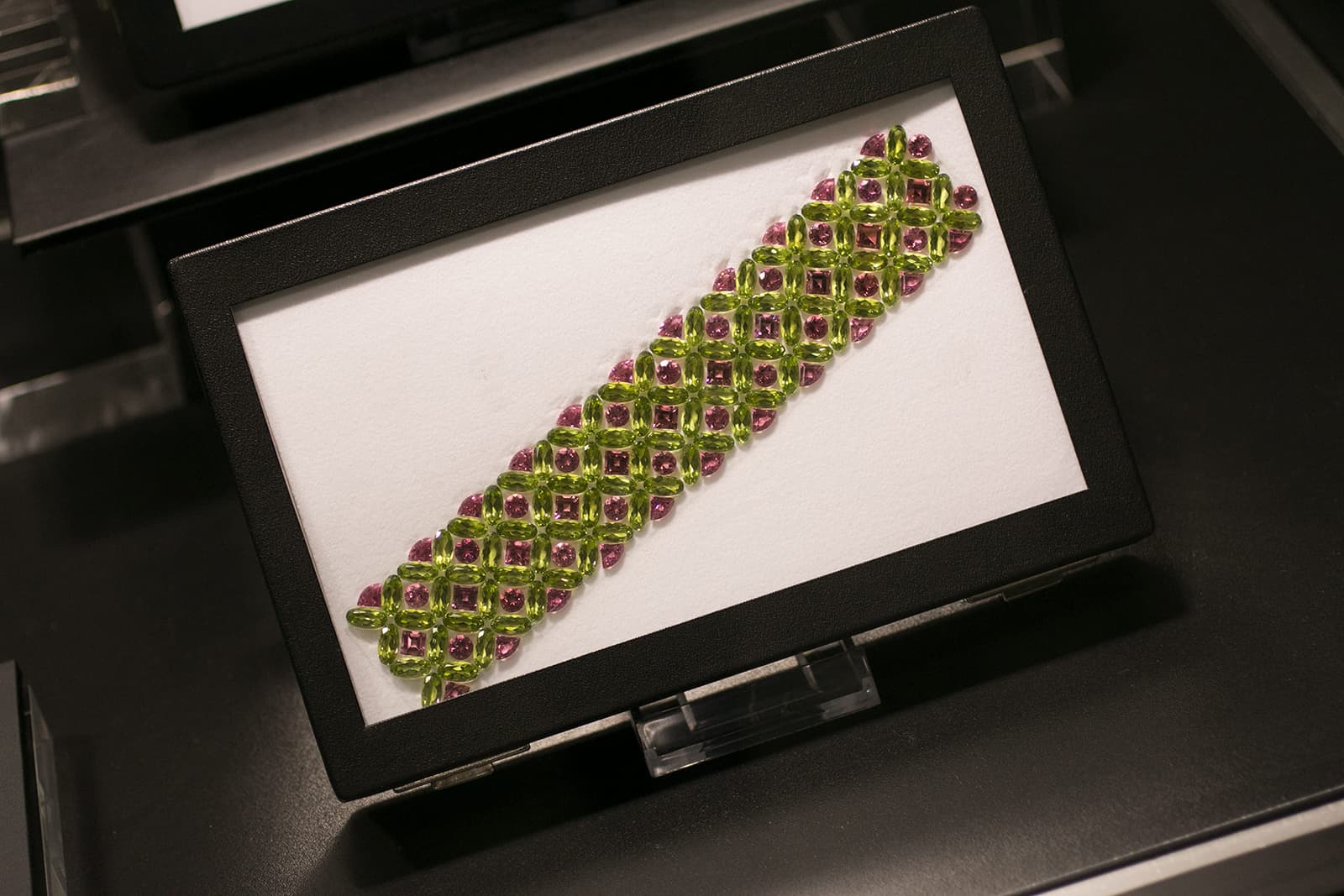 Paul Wild gemstone layout for bracelet
