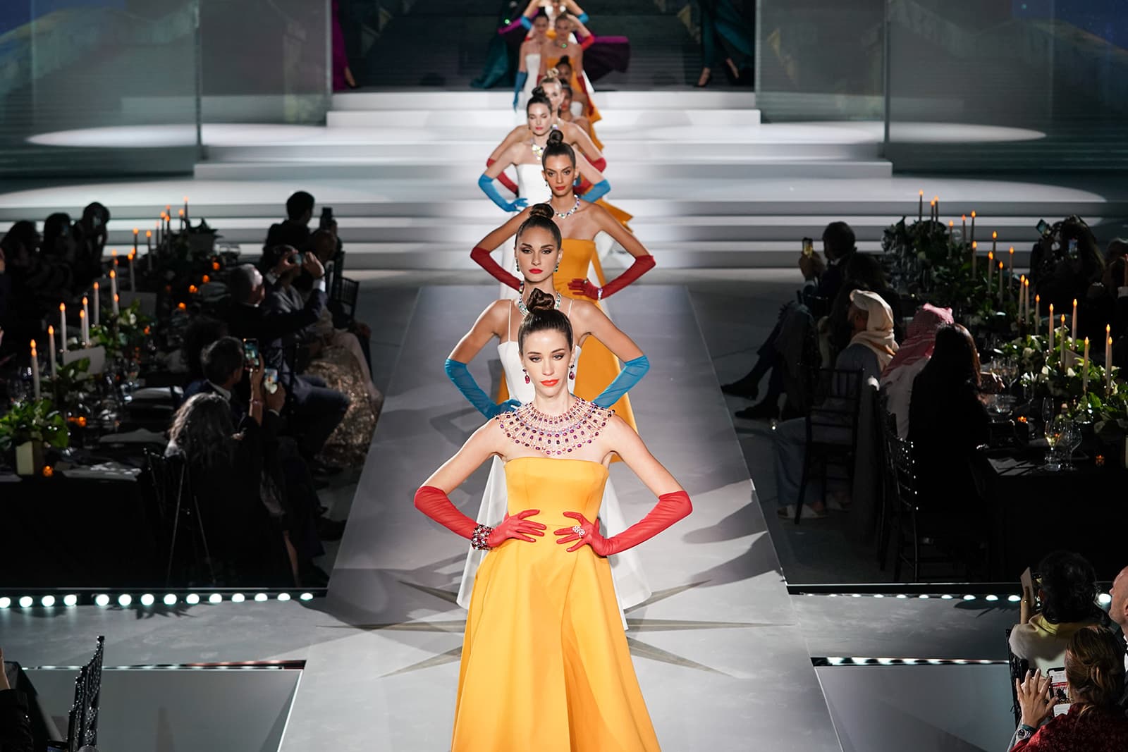  Bvlgari fashion show featuring Jannah collection