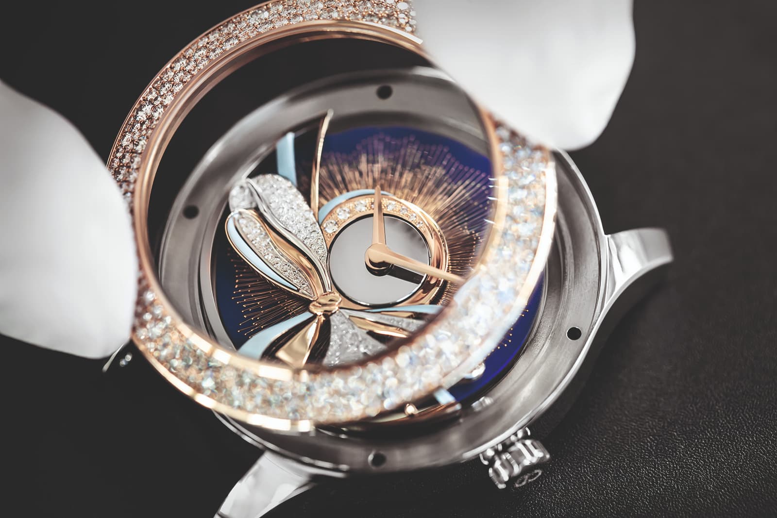 Создание часов Dior Grand Bal Ruban 