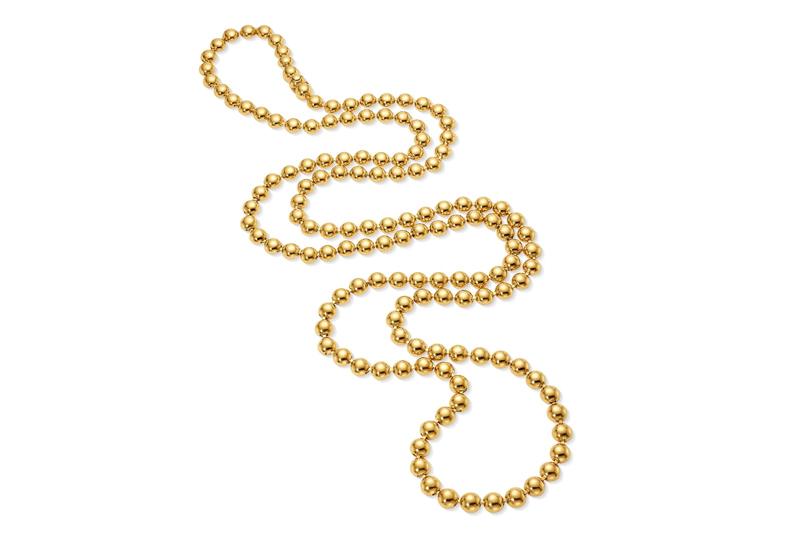  CADAR Psyche collection necklace in yellow gold