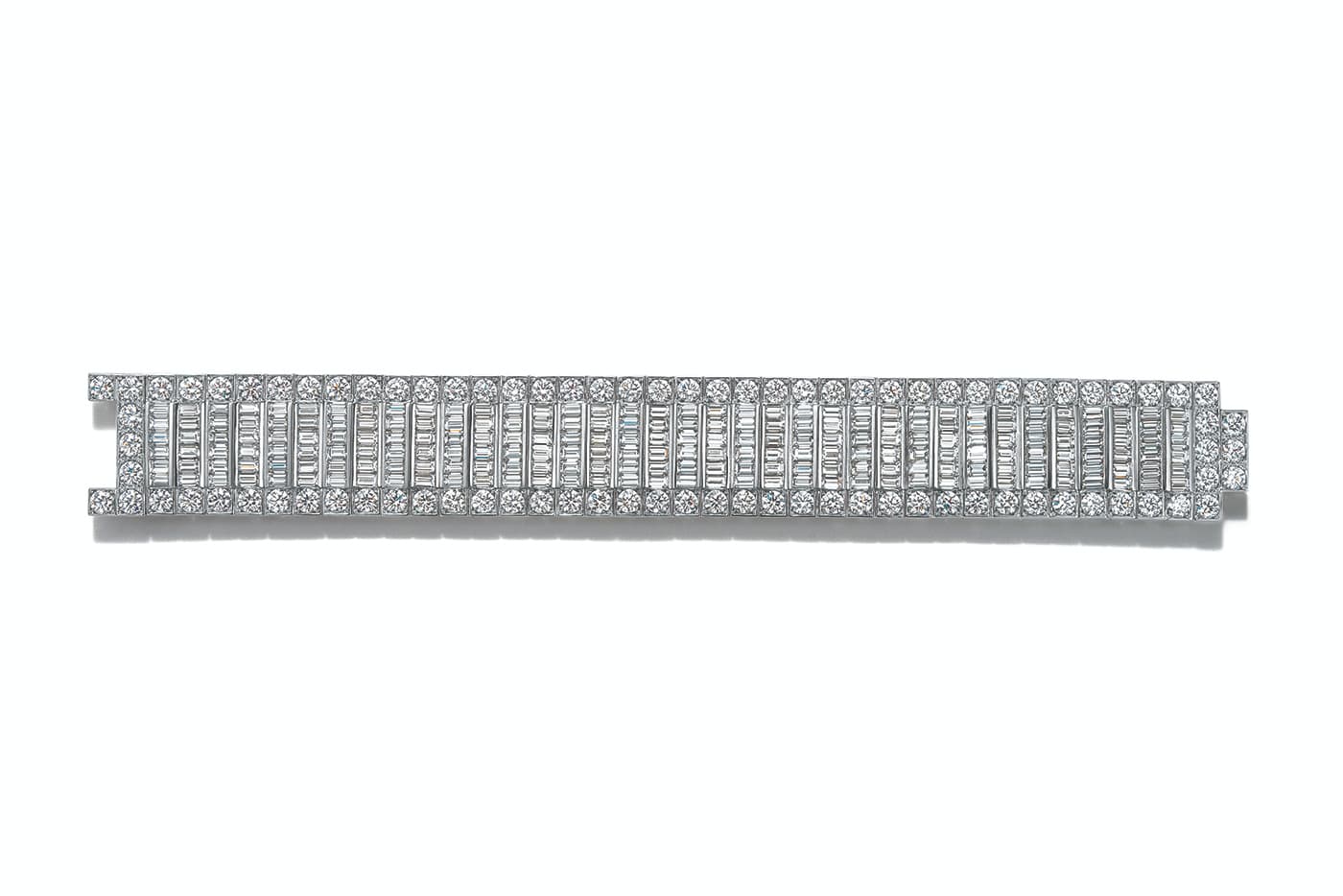  Tiffany 'Masterpieces' 2015 collection bracelet with diamonds in white gold