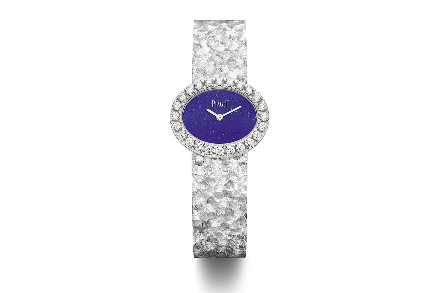  Piaget Extremely Lady watch with lapis lazuli and diamonds in white gold 