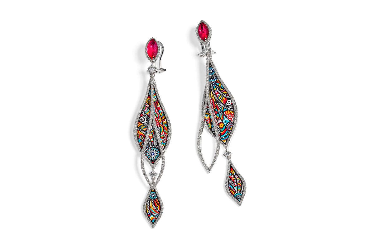  SICIS Arabesque Kaleido earrings