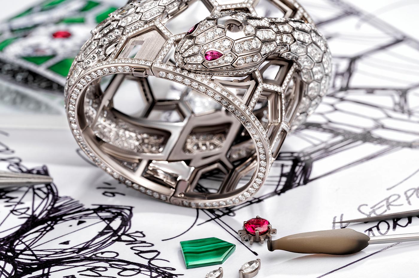 The making of the Serpenti Secret Watch from Bvlgari