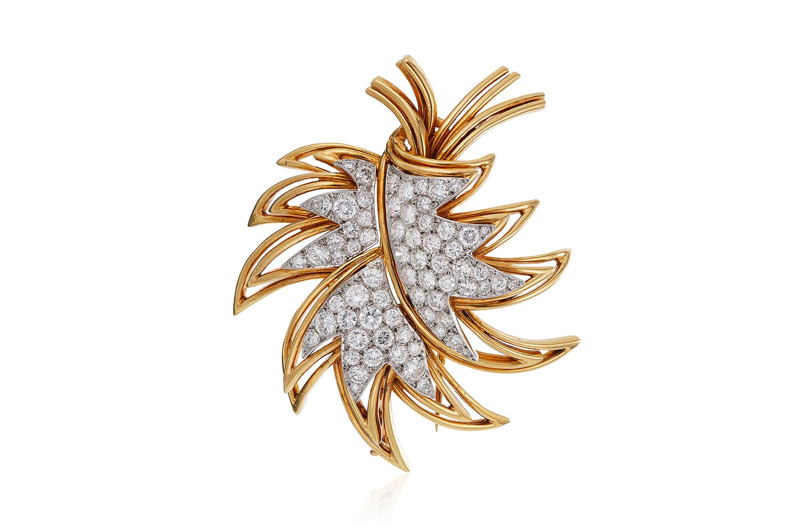  Boucheron brooch with diamonds 