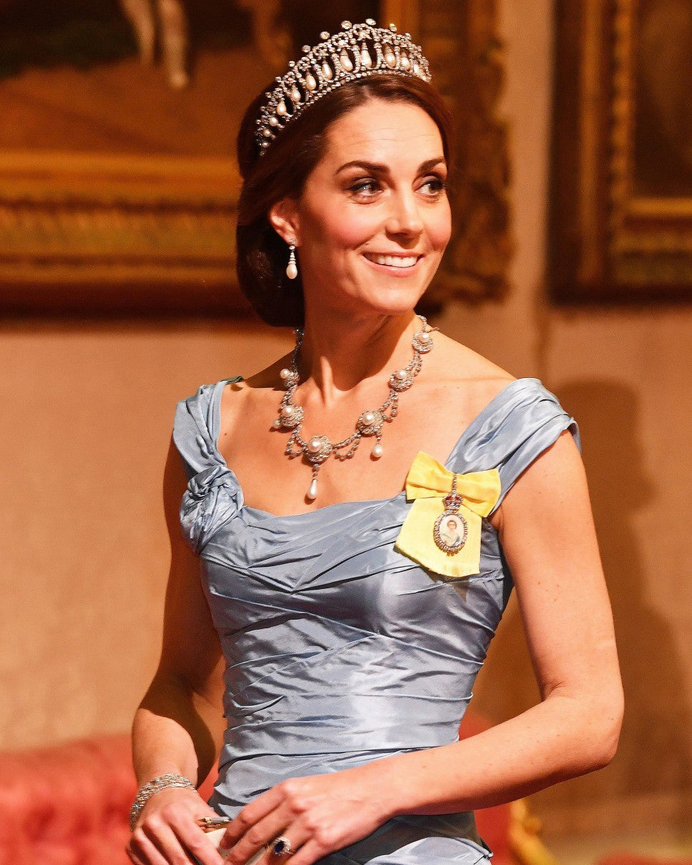  The Duchess of Cambridge wearing the Vladimir Tiara