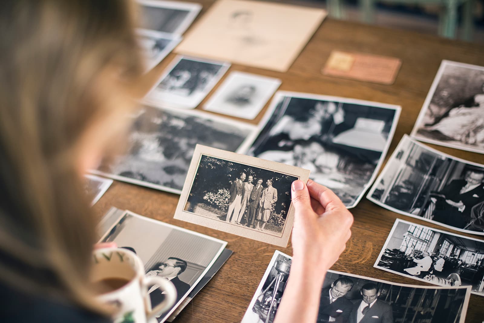 Family photographs of The Cartiers 