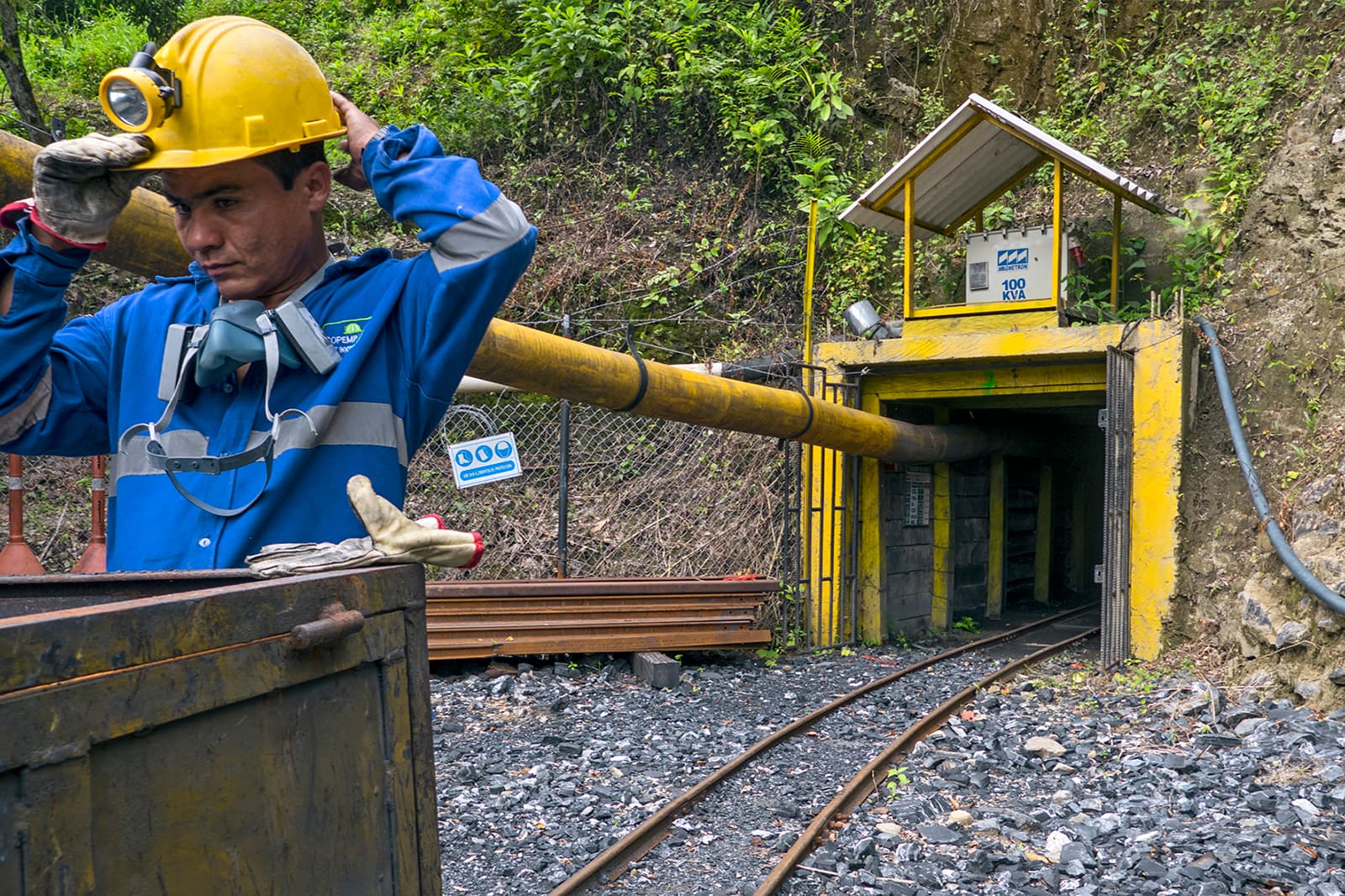Muzo Colombian emerald mine