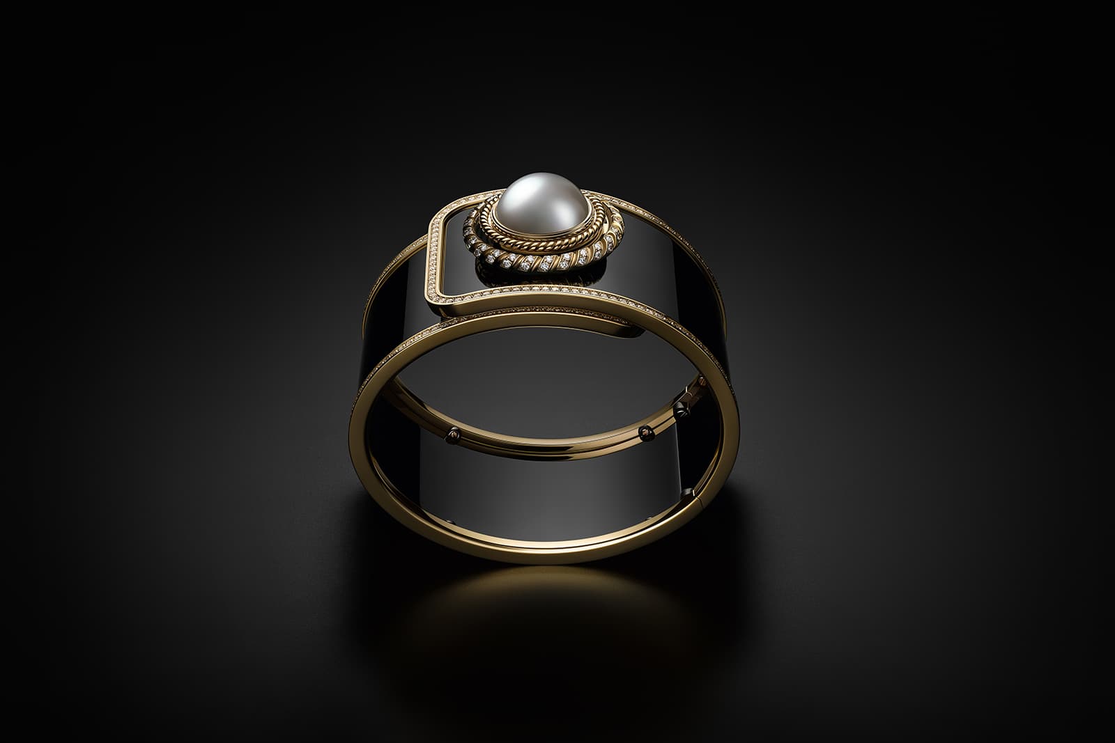 The Mademoiselle Privé Bouton Ganse de Diamant high jewellery timepiece is a limited edition of five pieces