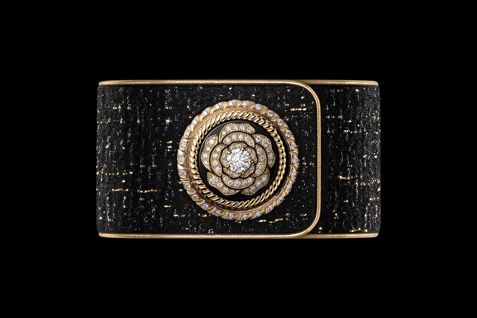  Chanel Mademoiselle Privé Bouton Camélia secret watch