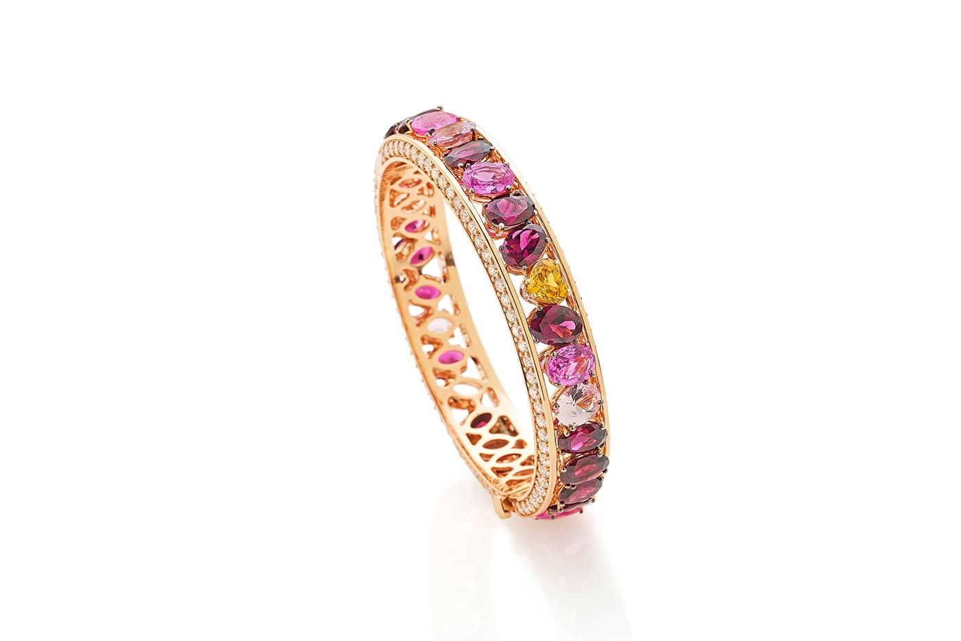  Luvor Eterna multi-coloured gemstone bracelet