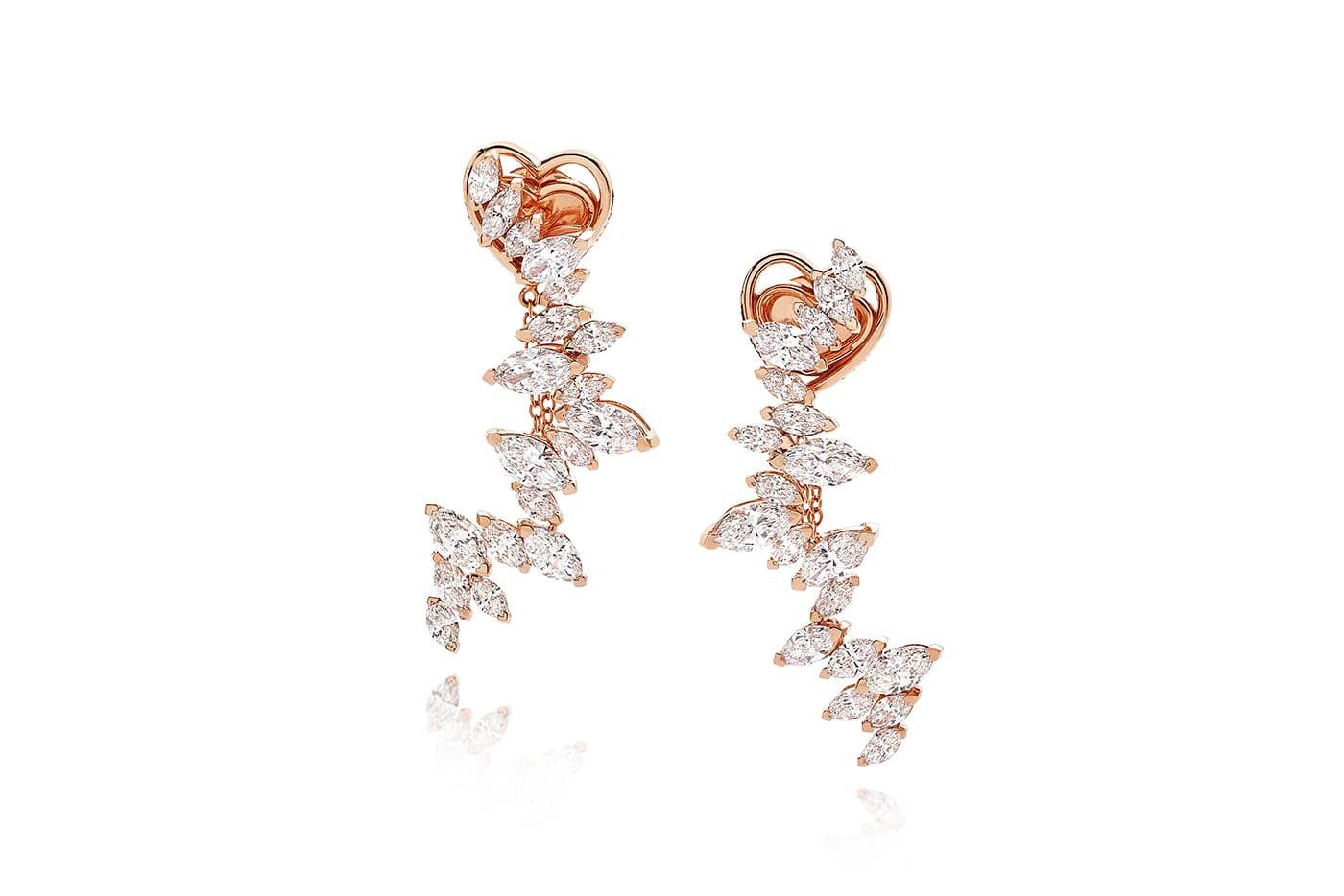  Luvor Sirtaki diamond earrings