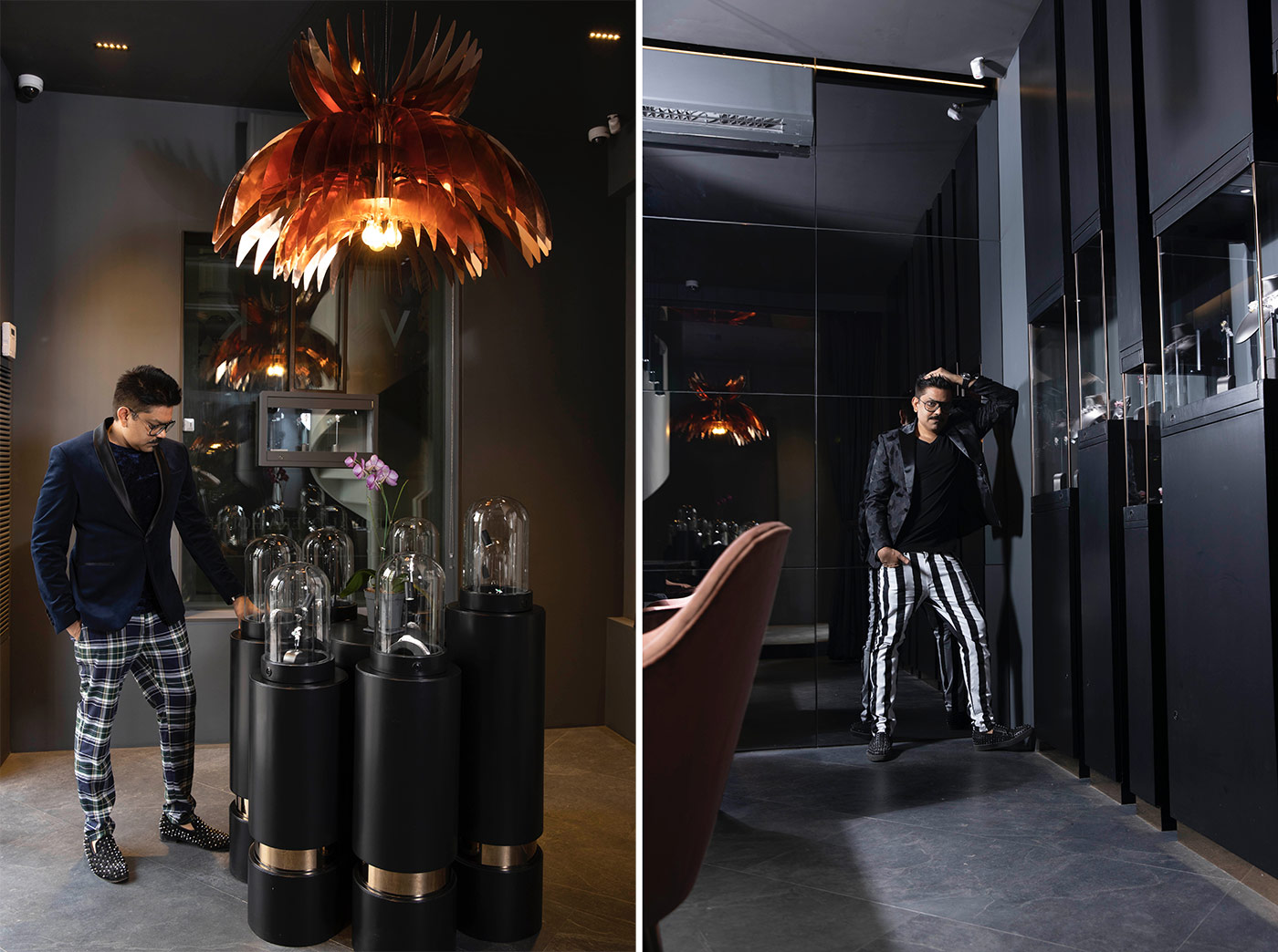  Founder Vishal Kothari photographed in the new VAK Jewels boutique in Mumbai