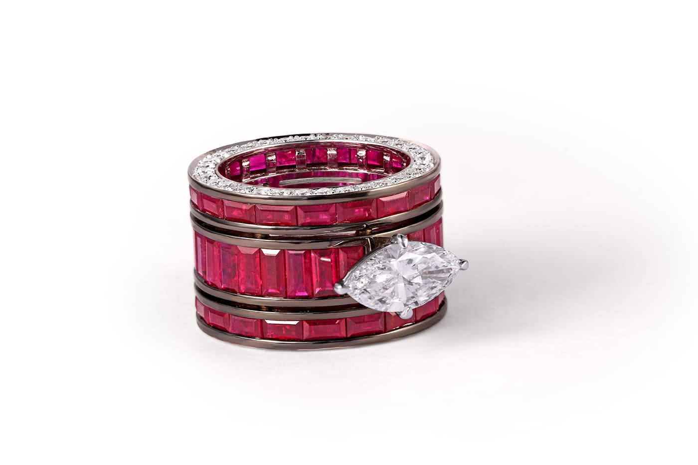  Moksh ruby and diamond ring