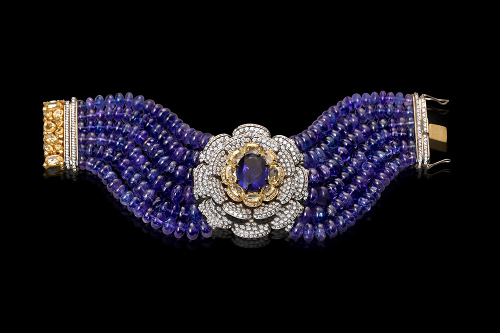  SAVAAB sapphire and diamond bracelet