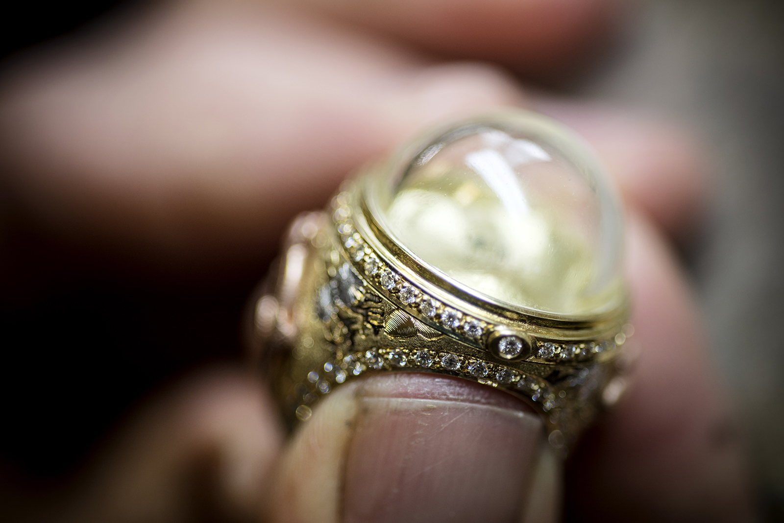  Every detail of Theo Fennell's opening rings is carefully considered
