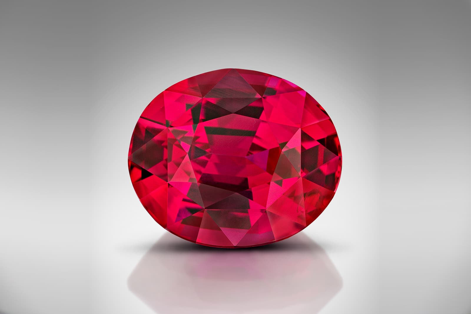  This 2.30 carat unheated oval shape Mozambique ruby is very rare and of the finest quality