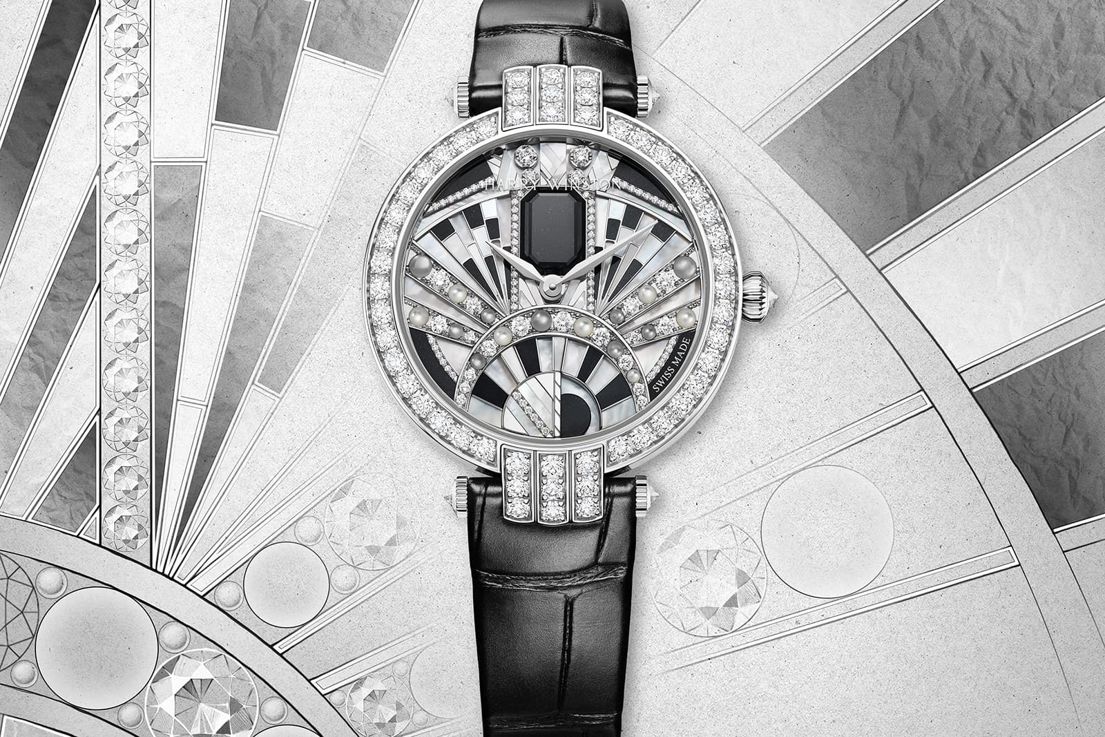 Harry Winston's new Premier Majestic Art Deco Automatic 36mm pays homage to this iconic period in history