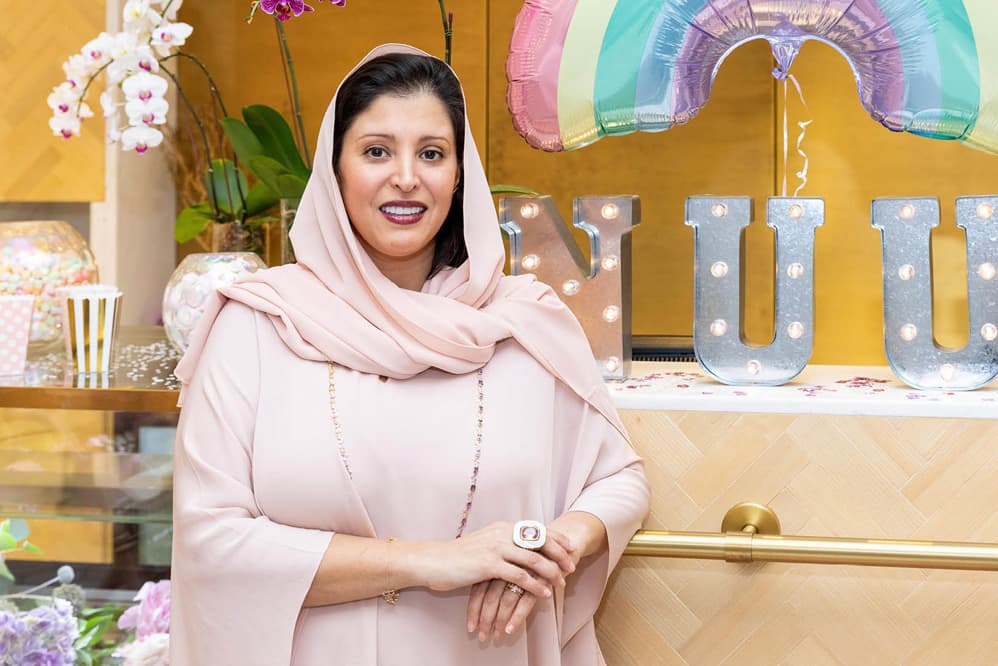 Saudi jewellery designer Nourah Al Faisal was able to launch her own business thanks to the support of loved ones